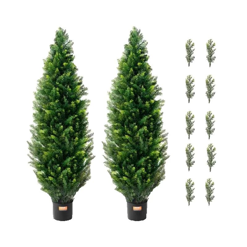 Dracaena Marginata - SucceBuy-árbol topiario de cedro Artificial, pino
