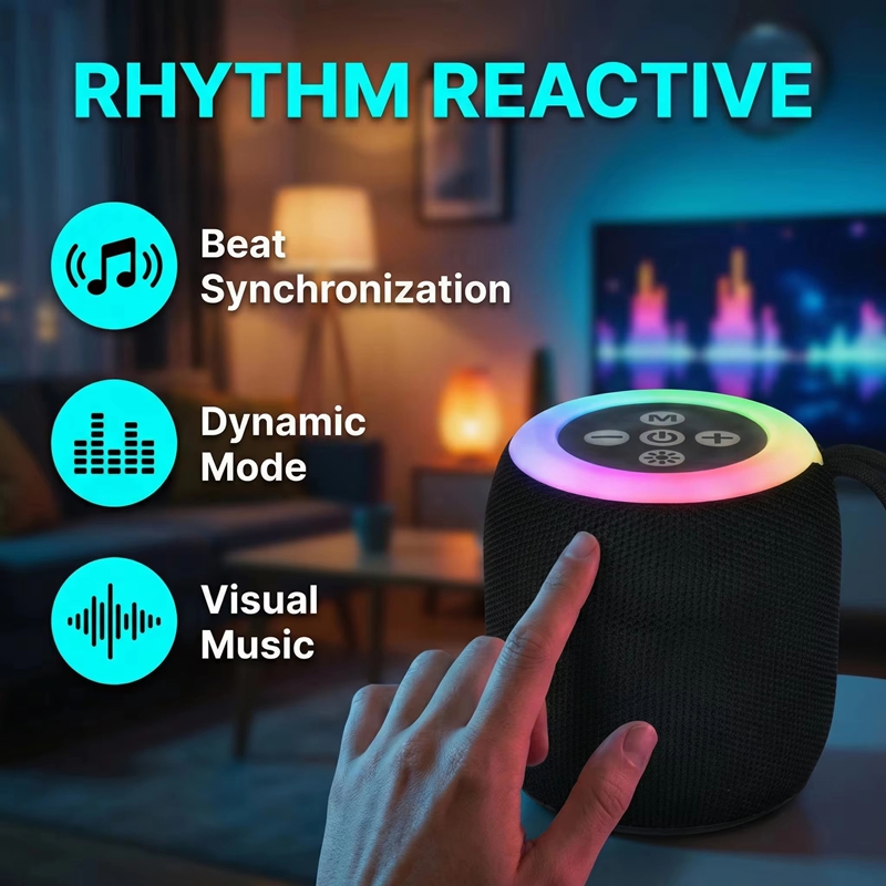 Google Speaker Nest Audio - Mini Altavoz Bluetooth Lenovo con Correa,