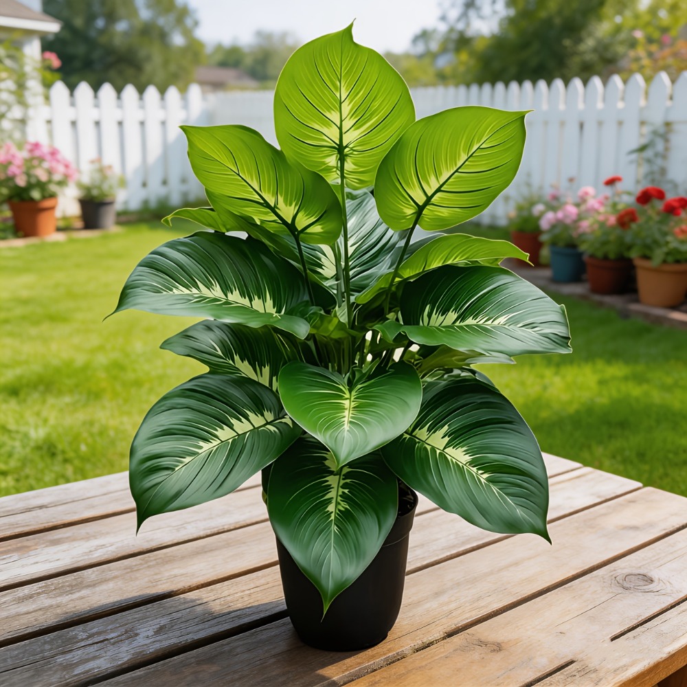 1 unidad de plantas artificial - Monstera Adansonii reseña y precio