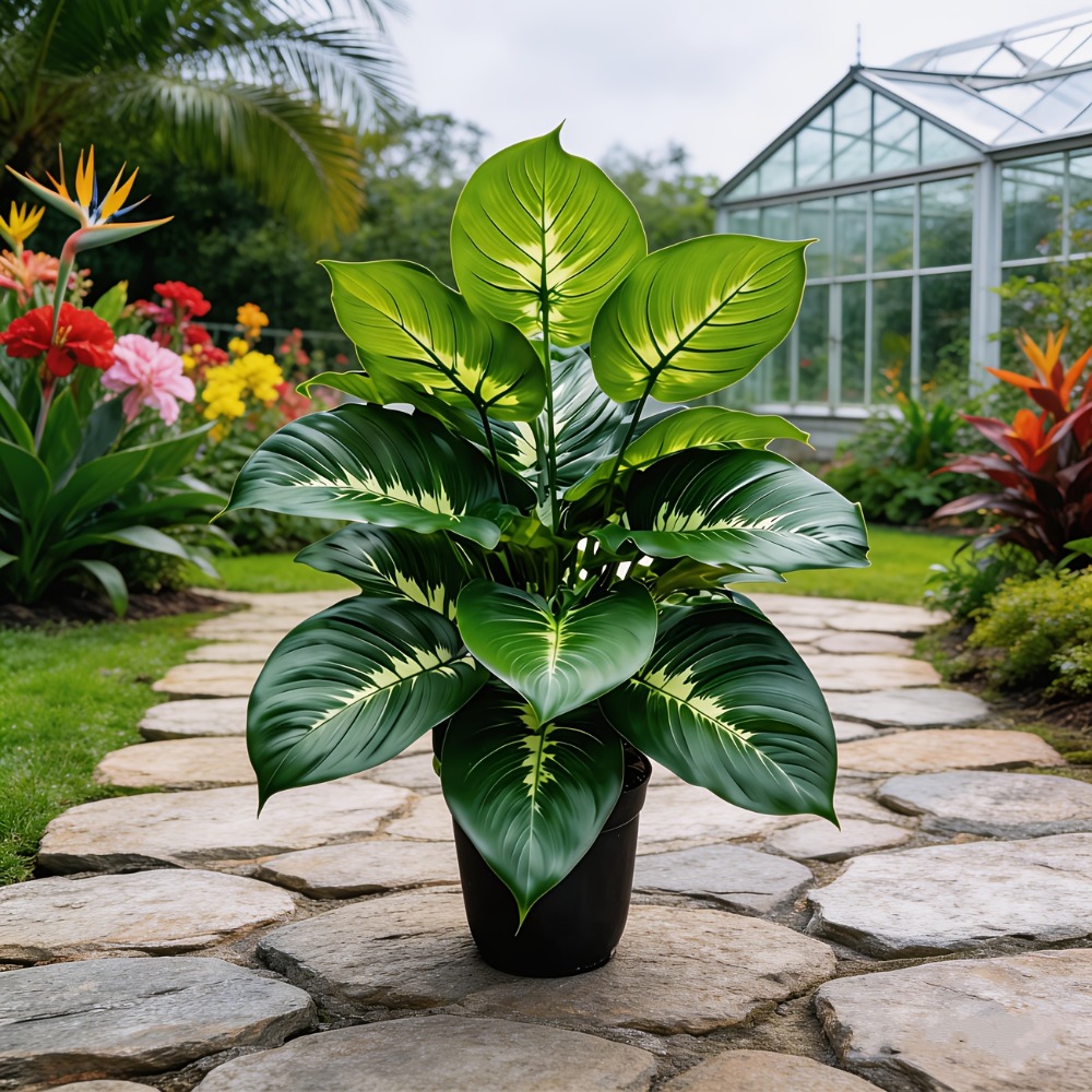 1 unidad de plantas artificial - Monstera Adansonii reseña y precio