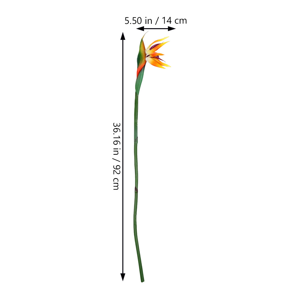 Flor Artificial de Estrelitici - Bird Paradise Strelitzia reseña y precio