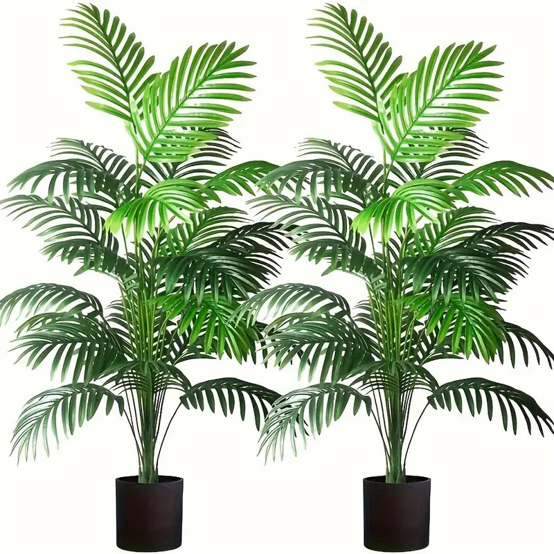 24 hojas de plantas artificial - Dracaena Marginata reseña y precio