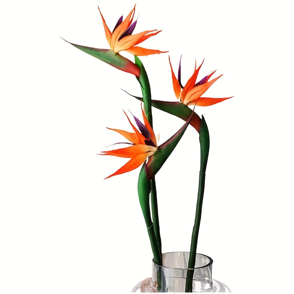 Flor Artificial de tallo largo - Bird Paradise Strelitzia reseña y precio